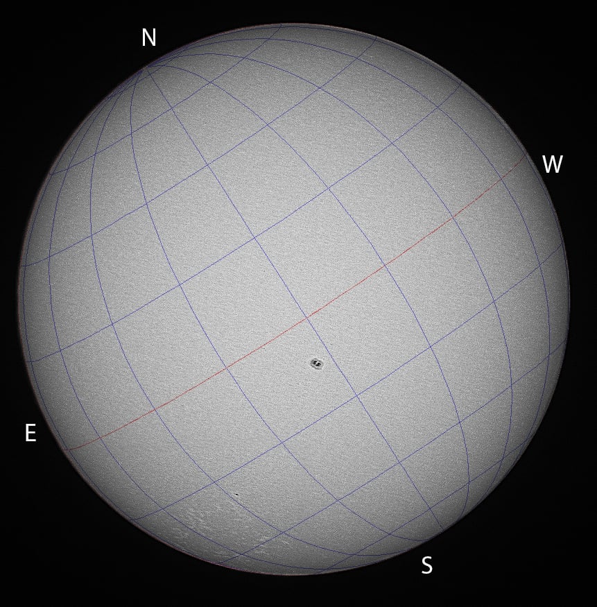 Soleil lumière blanche 18072026 08h49TU