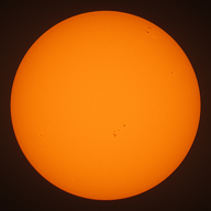 Observation solaire du 10 octobre 2023 à Nexon