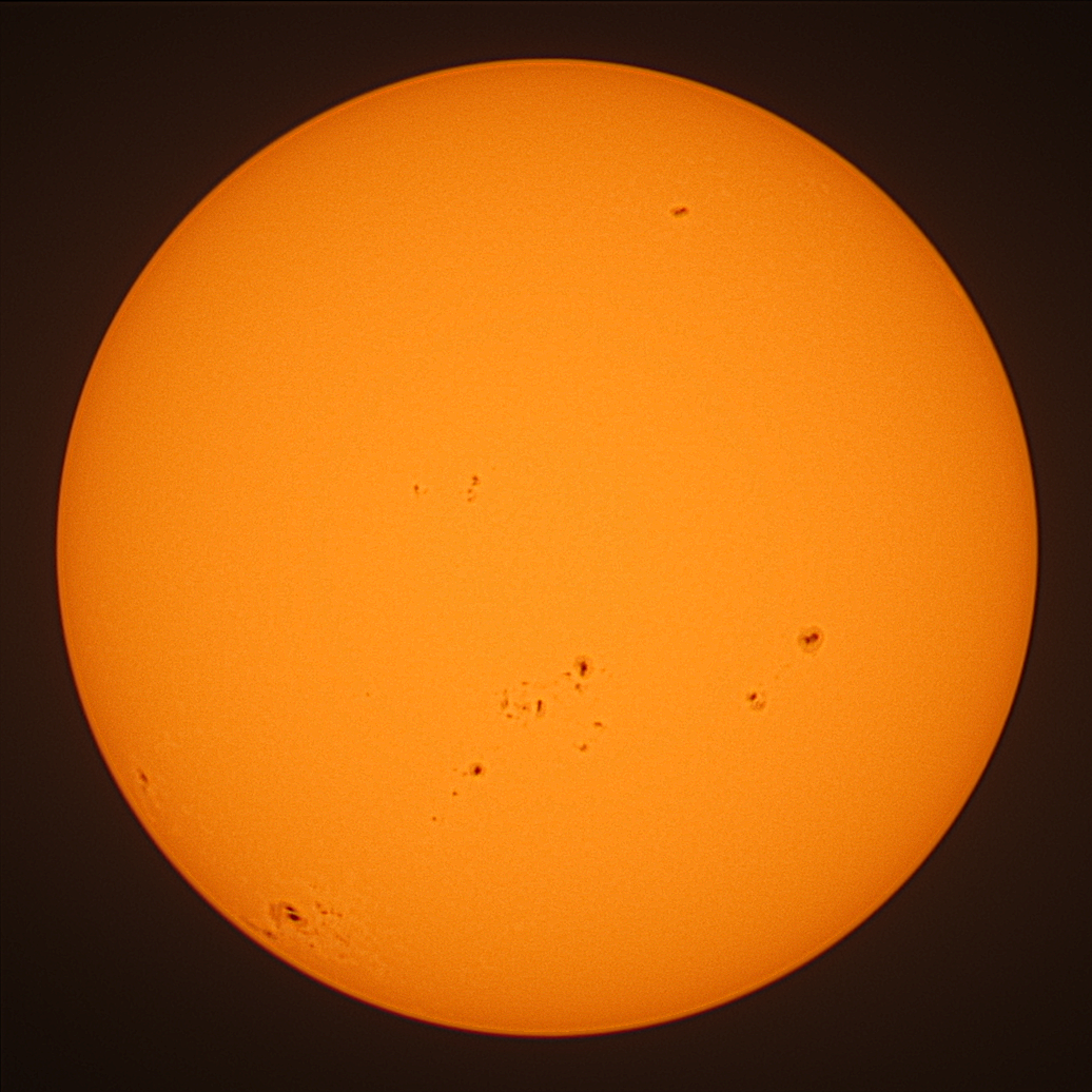 Observation solaire du 5 août 2024 à Nexon