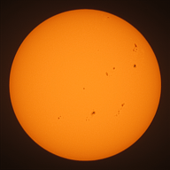Observation solaire du 25 août 2024 à La Meyze