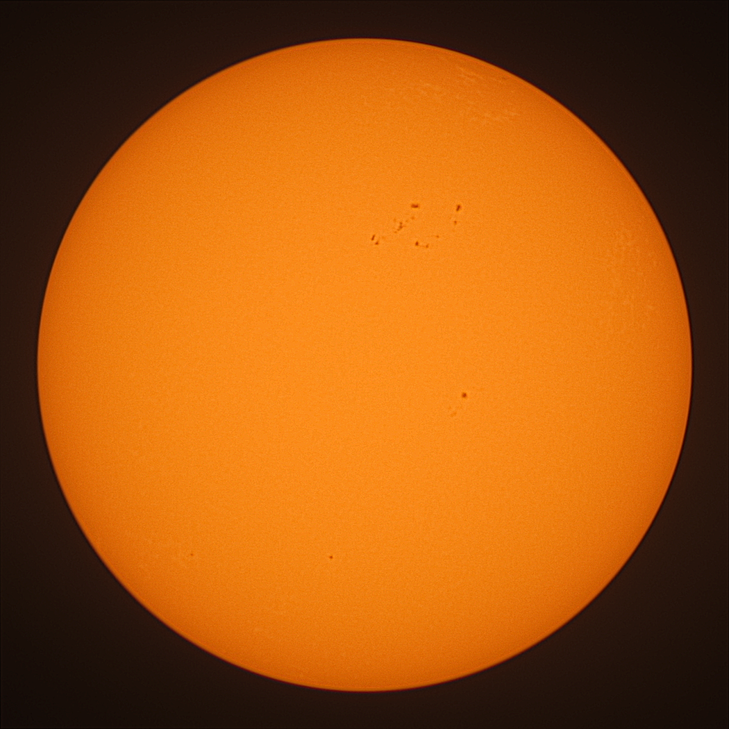 Observation solaire du 7 octobre 2023 à Nexon