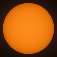 Observation solaire du 7 octobre 2023 à Nexon