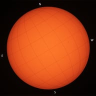 Soleil lumière blanche 16112025 08h03TU