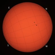 Soleil lumière blanche 19042026 13h22TU