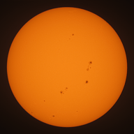 Observation solaire du 22 août 2024 à La Meyze