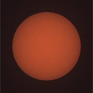 Soleil lumière blanche 02 07 2025 11h23TU
