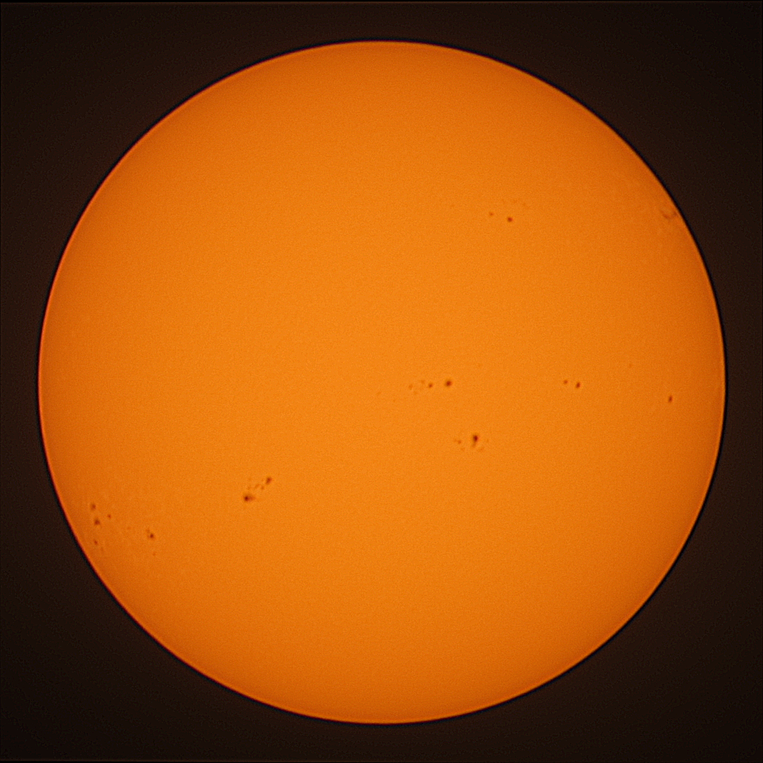 Observation solaire du 01 janvier 2025 à La Meyze