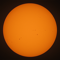 Observation solaire du 01 janvier 2025 à La Meyze