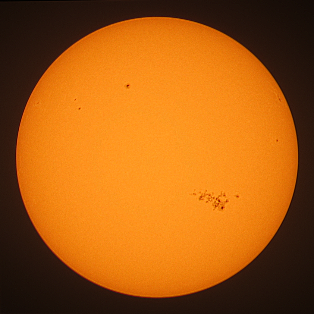 Observation solaire du 9 mai 2024 à Nexon