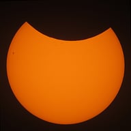 Eclipse partielle solaire 29 mars 2025 à La Meyze