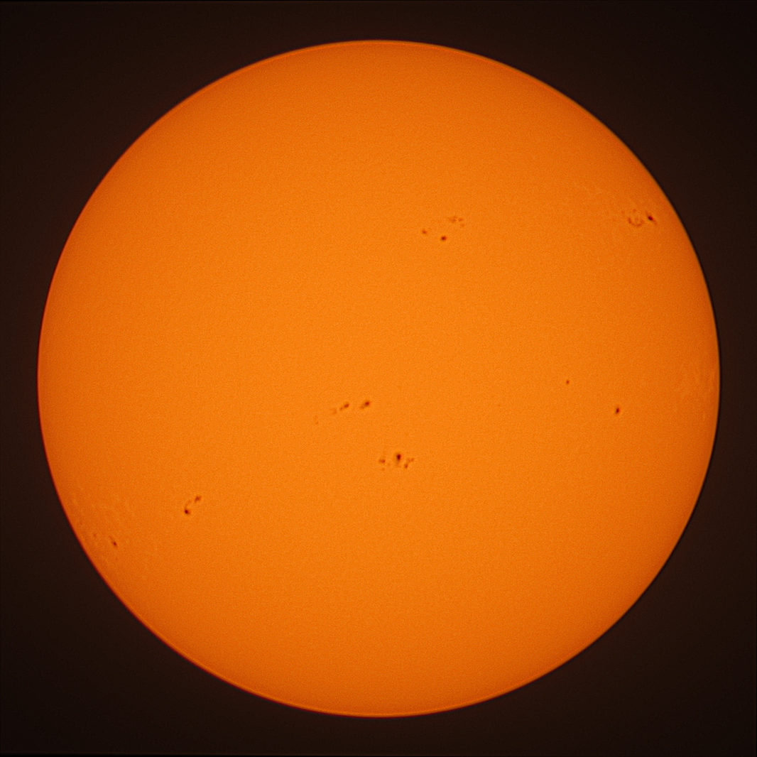 Observation solaire du 31 décembre 2024 à La Meyze