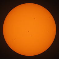 Observation solaire du 31 décembre 2024 à La Meyze