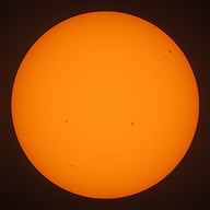 Observation solaire du 18 octobre 2025 à La Meyze