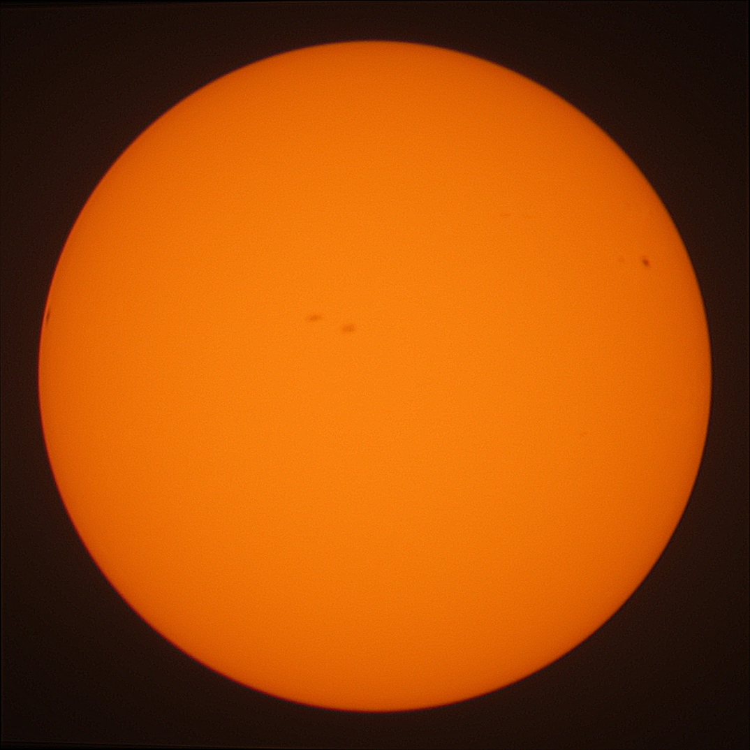 Observation solaire du 12 janvier 2025 à La Meyze