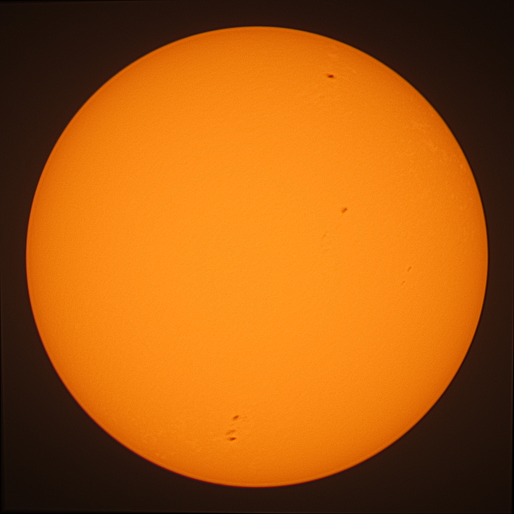 Observation solaire du 15 septembre 2024, La Meyze