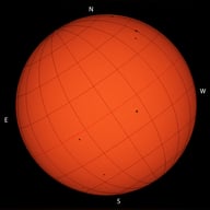 Soleil lumière blanche 18102025 08h15TU
