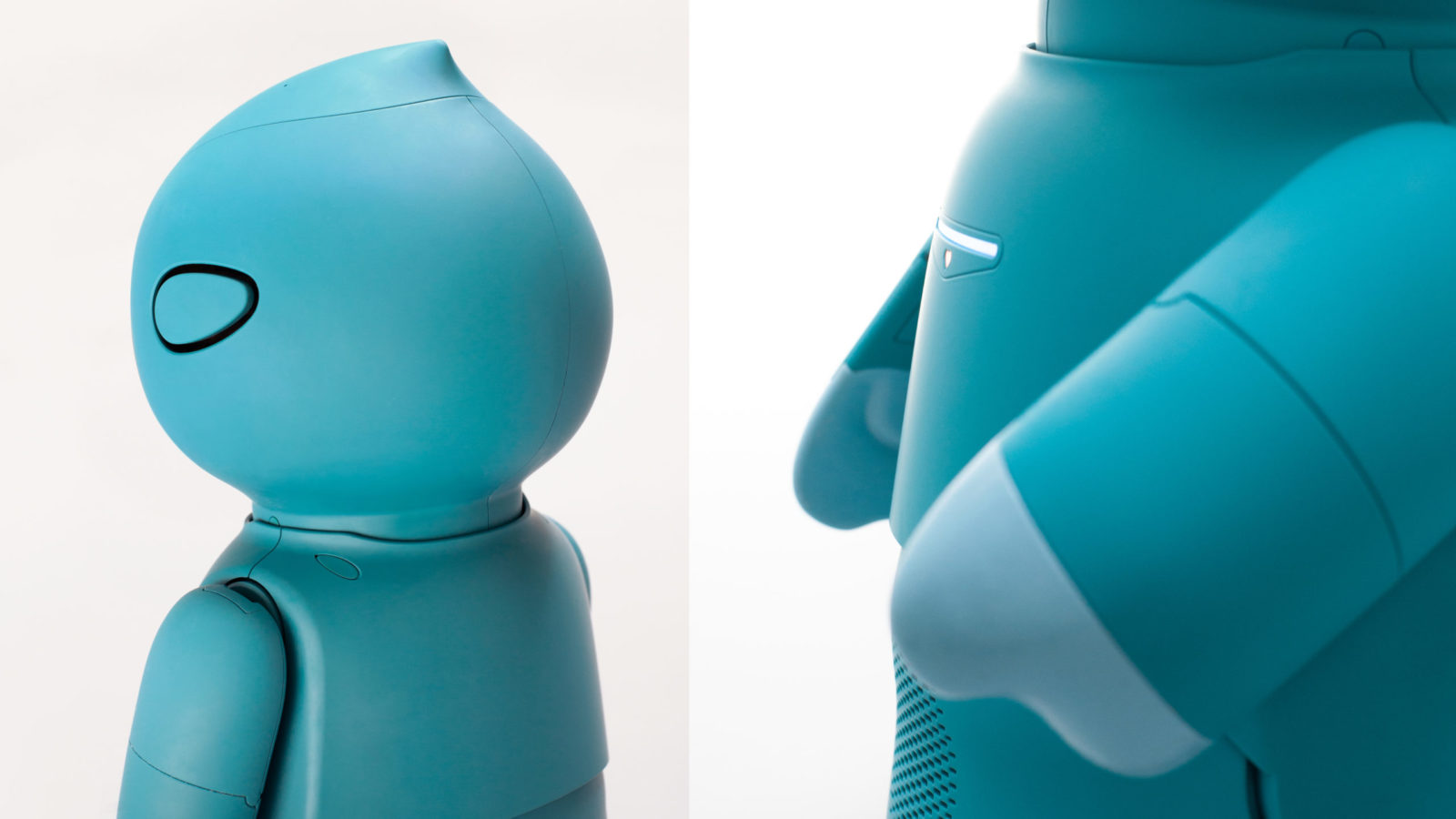Embodied Moxie social robot interacting
