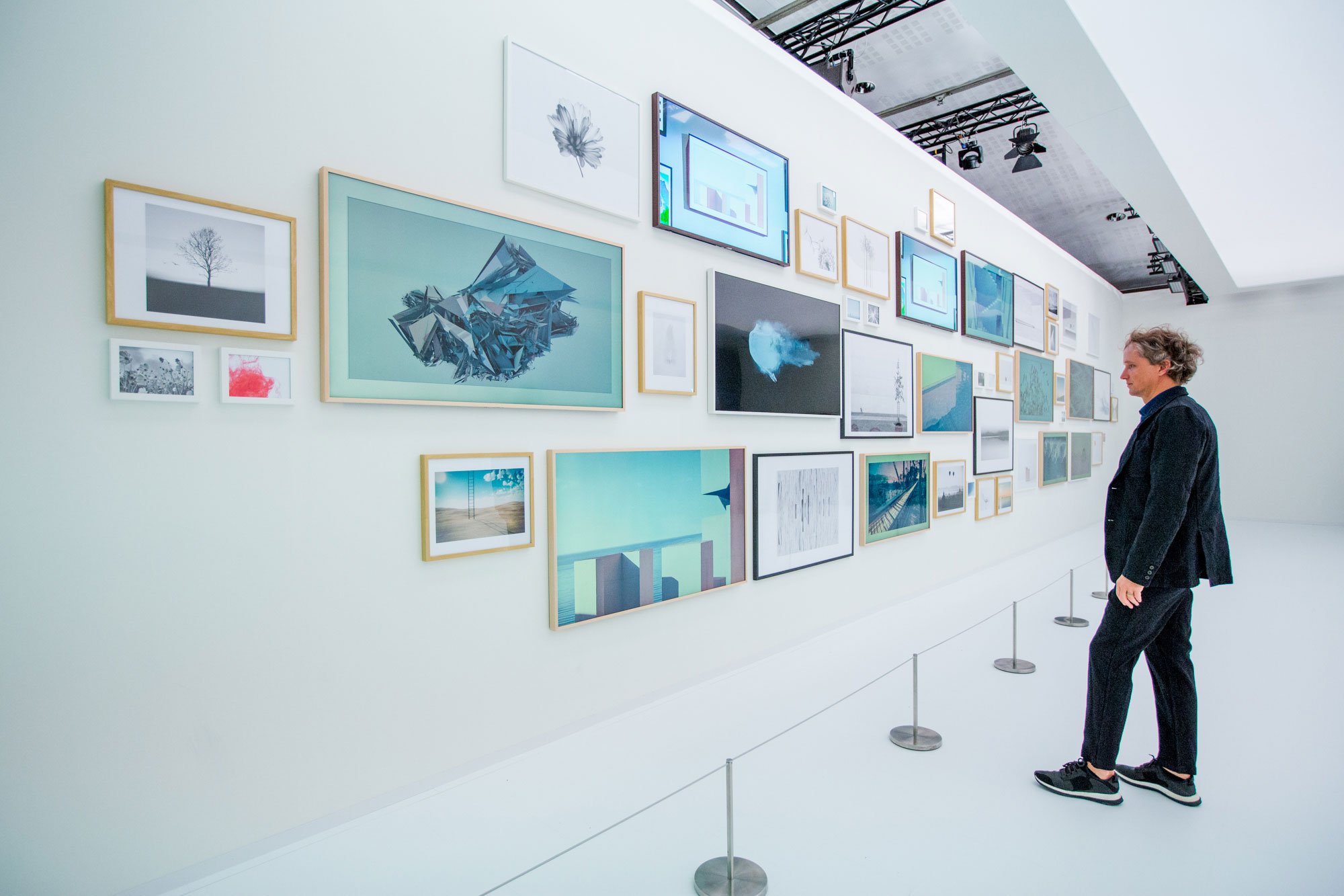 Yves Behar at Samsung Frame TV gallery