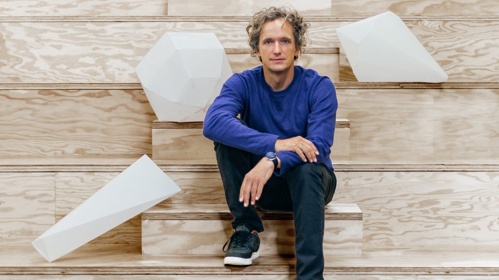 Yves Behar headshot in casual blue shirt