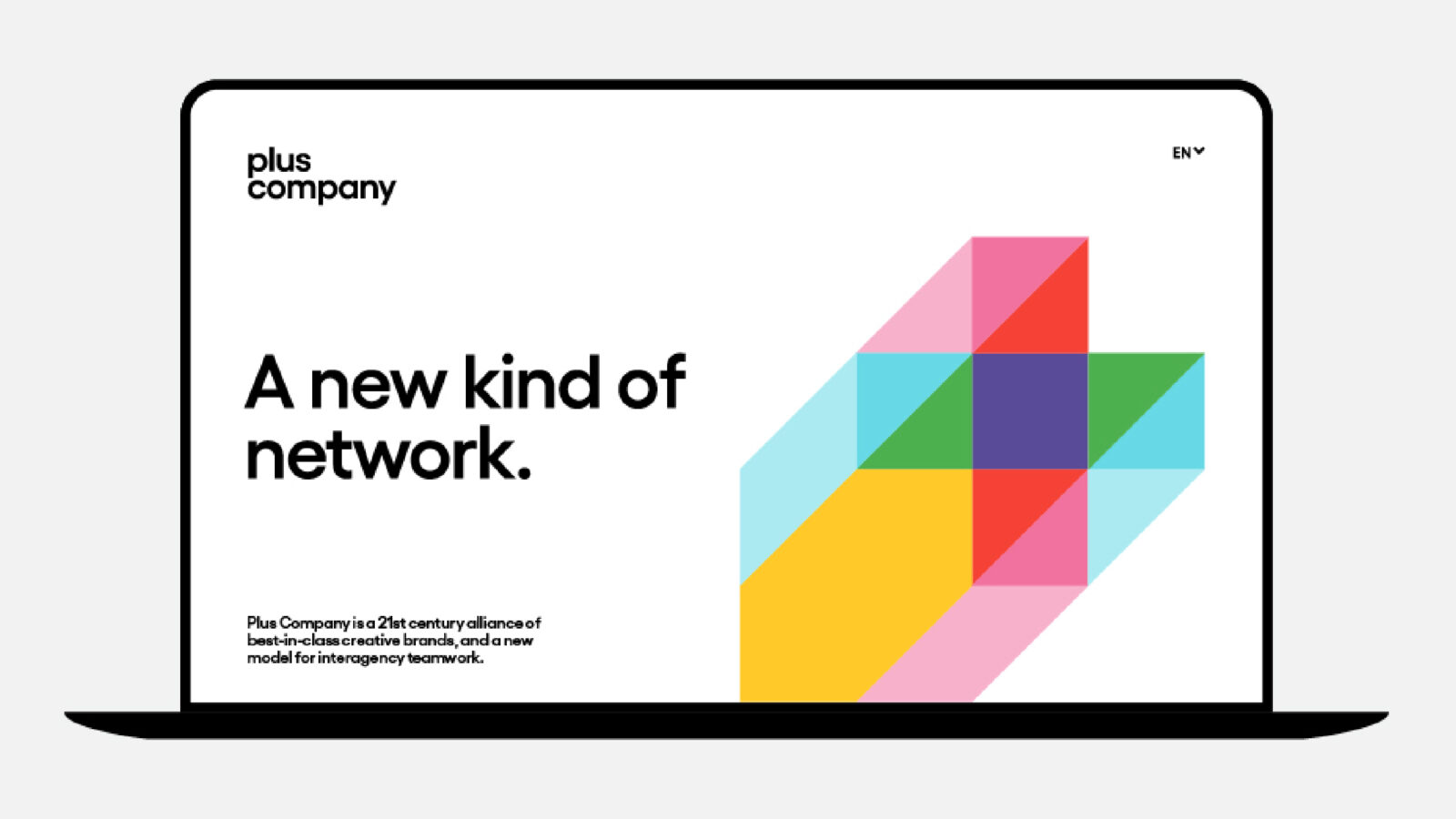 Plus Company: A New Kind of Network Rebrand