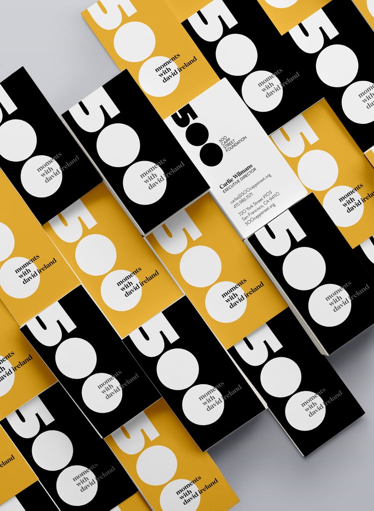 500 Capp business cards mockup books