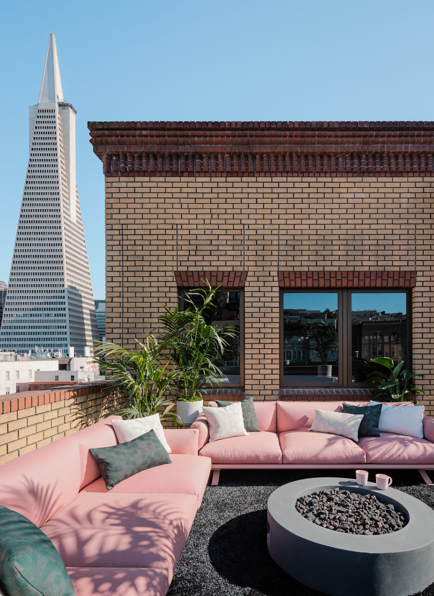 Canopy by Jackson rooftop patio SF