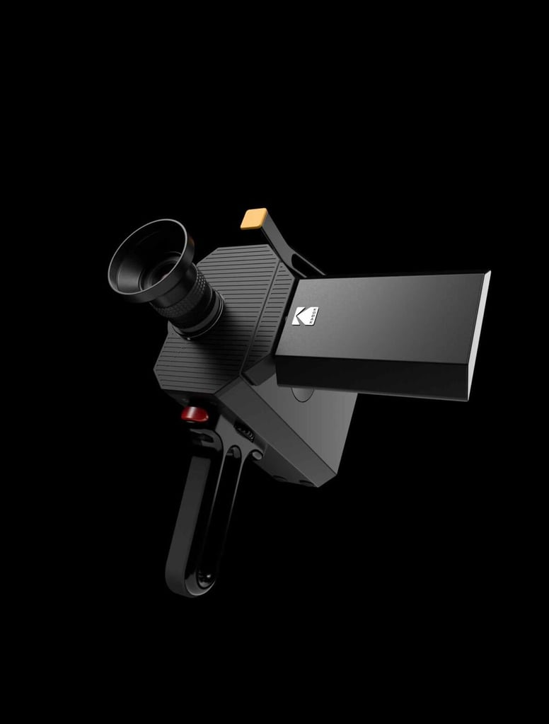 Kodak Super 8 film camera