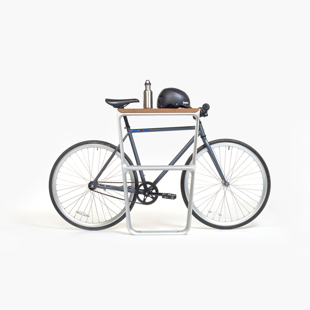 Landscape Forms bicycle blue accent