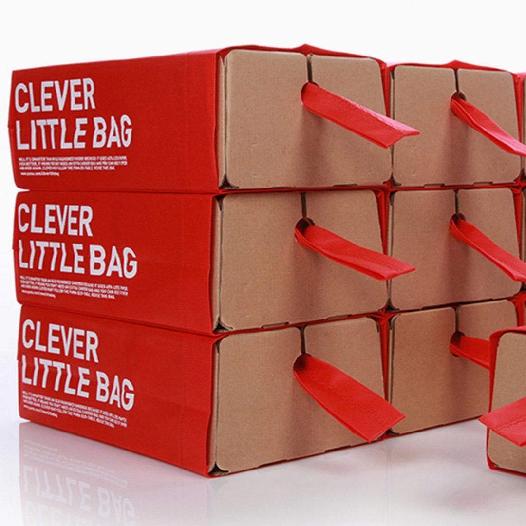 Puma Clever Little Bag Sustainable Packaging | Fuseproject