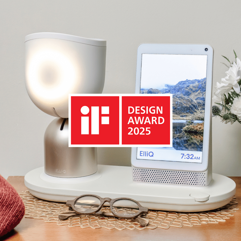 ElliQ wins IF Design Award product showcase