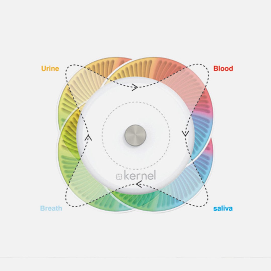 Kernel colorful spectrum brand graphic