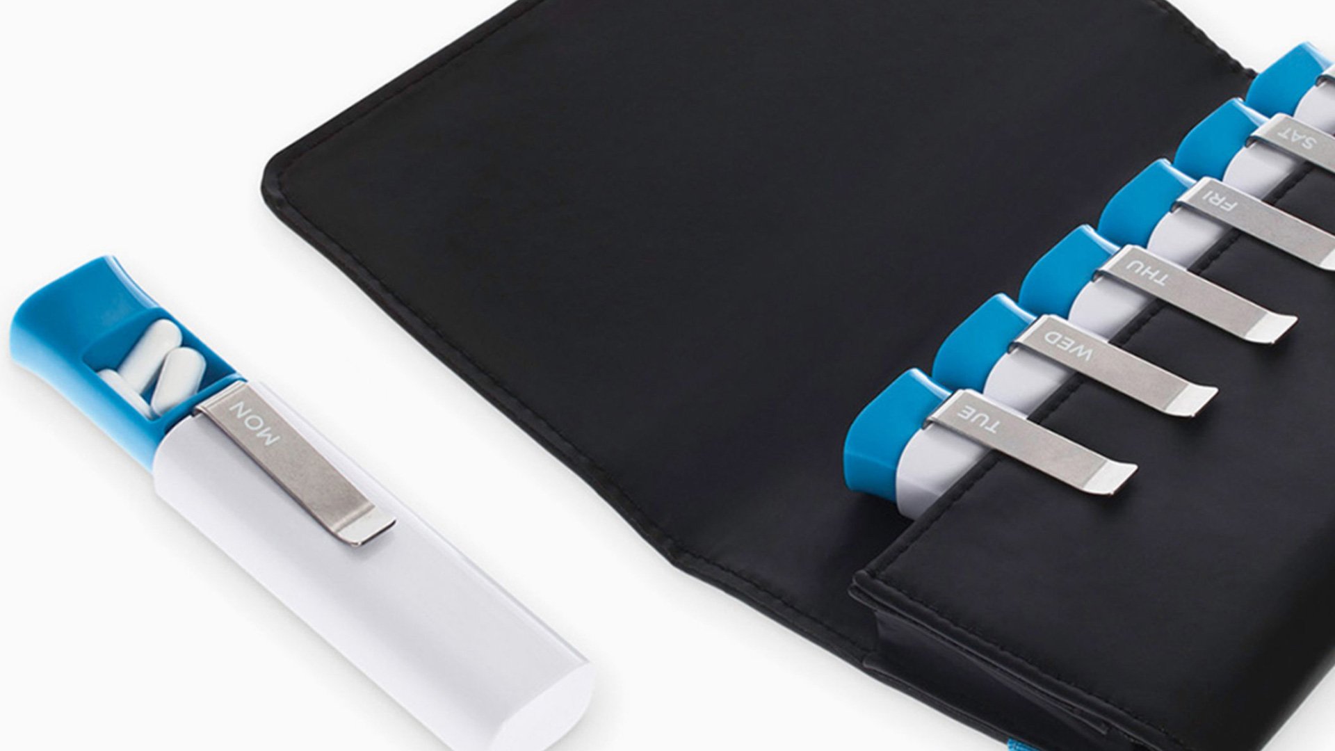 Sabi white pill organizer product