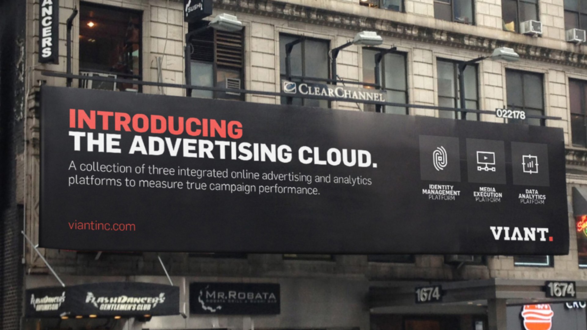 Viant Advertising Cloud outdoor billboard