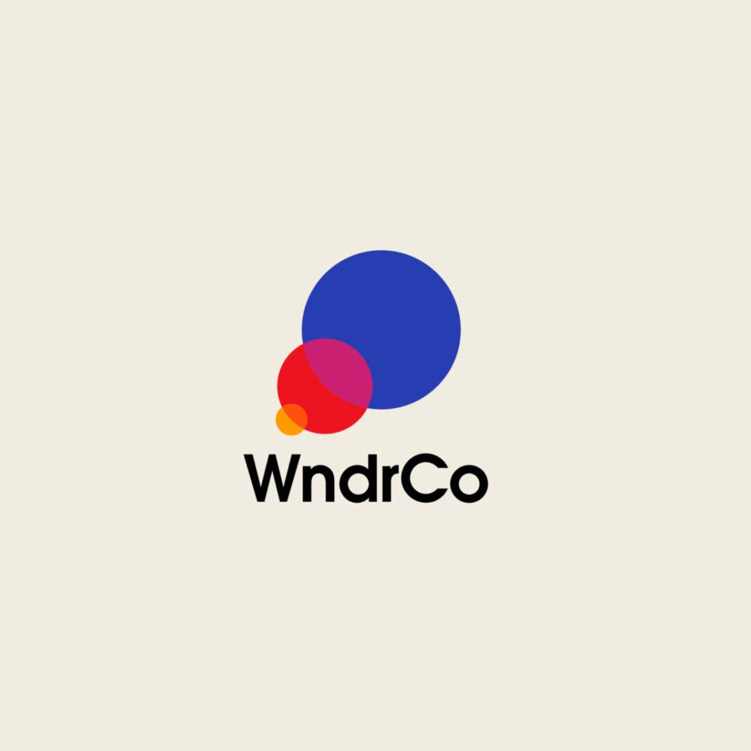 WndrCo colorful gradient logo mark