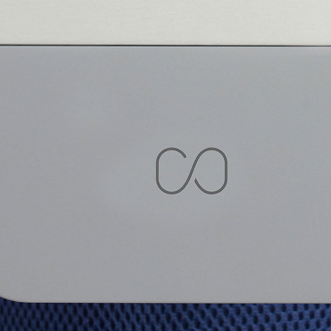 Cobalt logo on business card minimalist branding