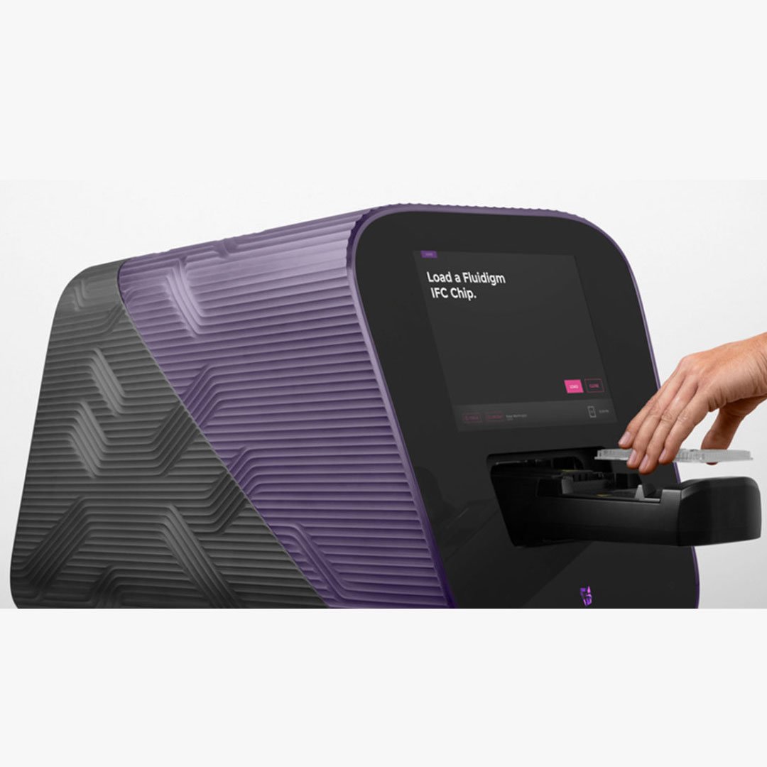 Fluidigm purple lab device packaging