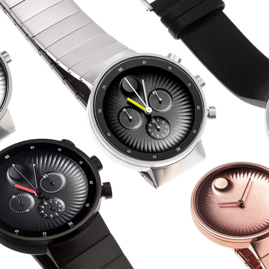 Collection of smartwatches with various designs and colors