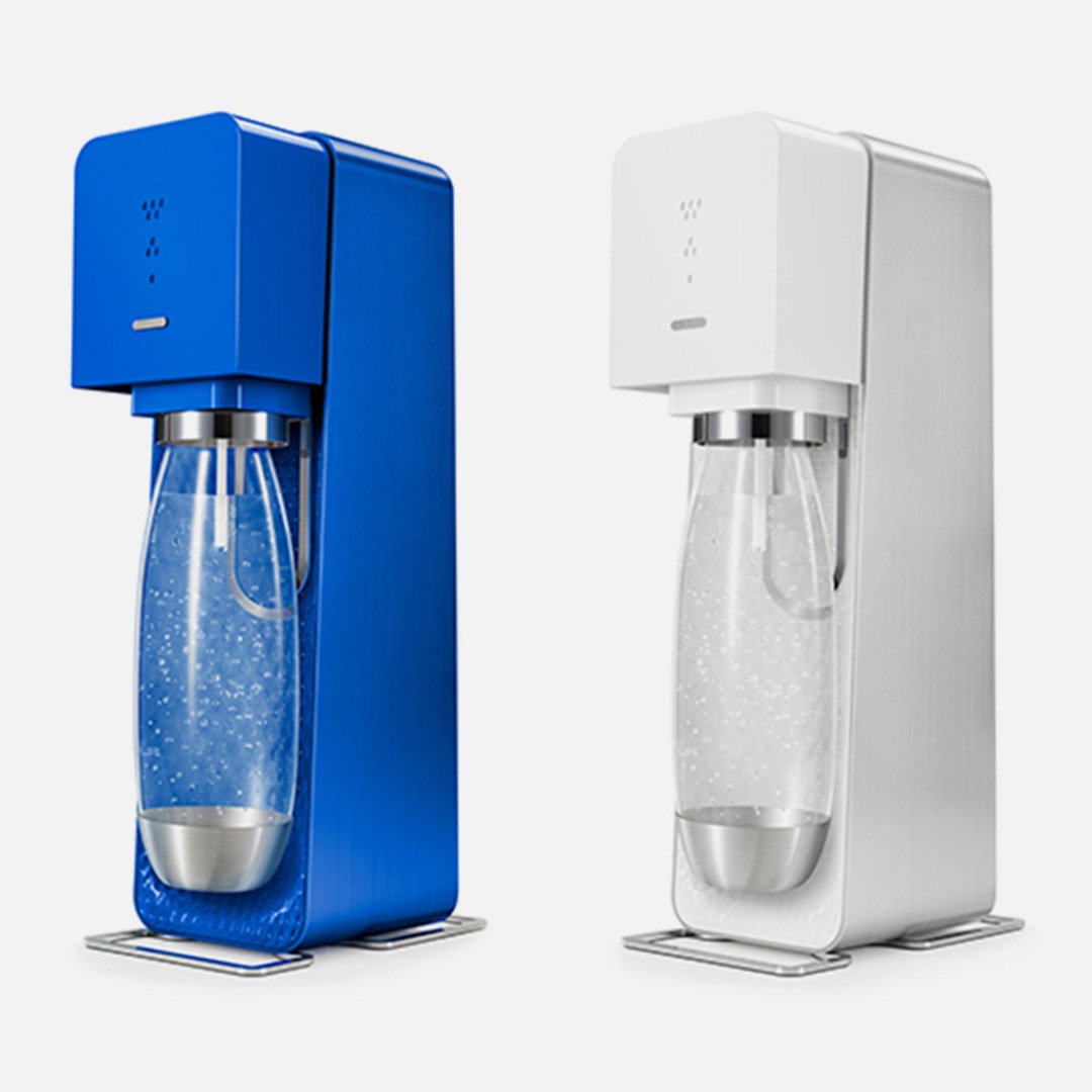 SodaStream Source dispenser in blue silver
