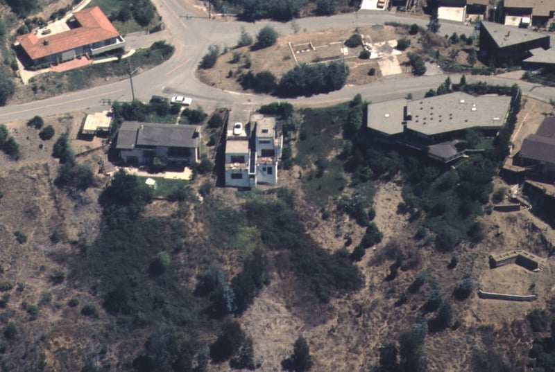 Devon Way from the air.