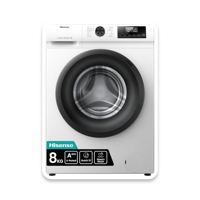 Hisense 1Q Series WF1Q8041BW 8kg Front Load Washing Machine
