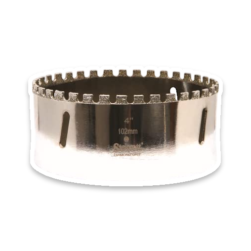 Starrett 102mm Hole Saw for Ceramic and Abrasive Materials