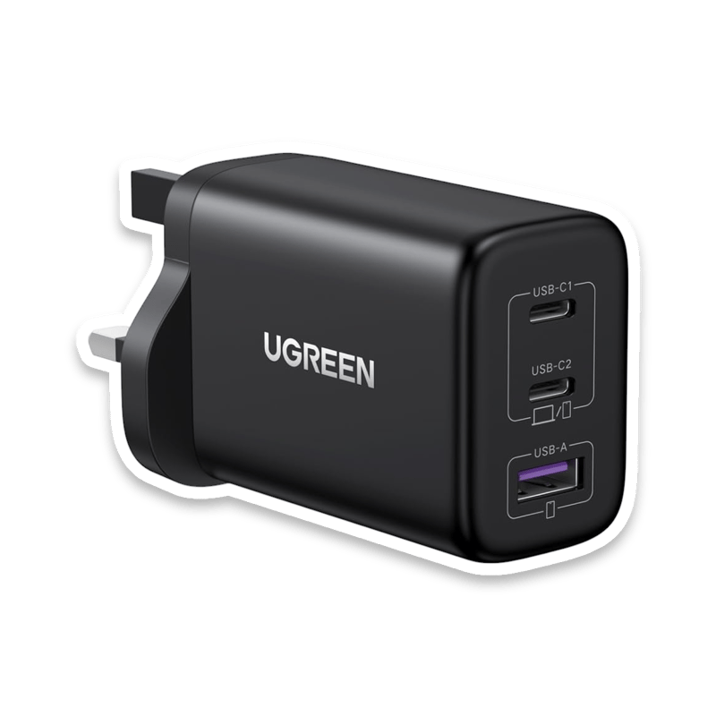 UGREEN 65W GaN USB-C Multi-Port Fast Charger with UK Plug