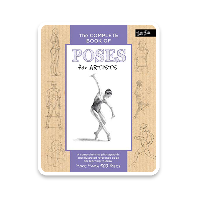 Drawing Reference Book: 500+ Poses for Artists