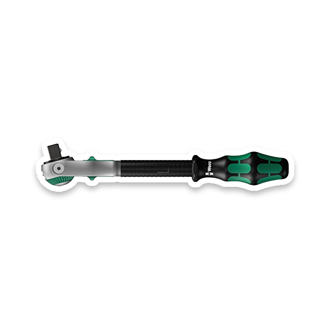 Wera Zyklop 8000C Ratchet, 1/2-inch Drive, 277mm