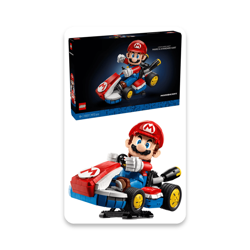 LEGO Mario Kart 72037 Mario & Standard Kart Set