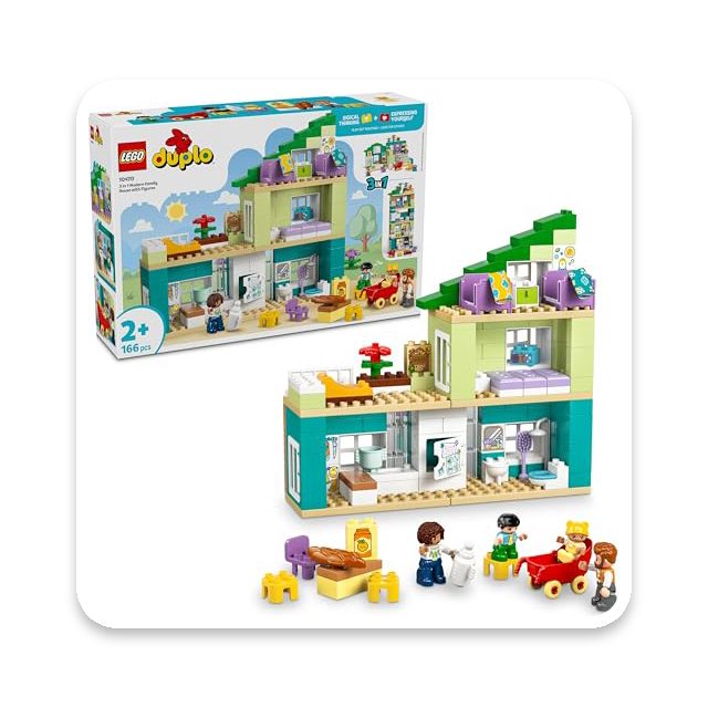 LEGO DUPLO 3-in-1 Modern Family Set