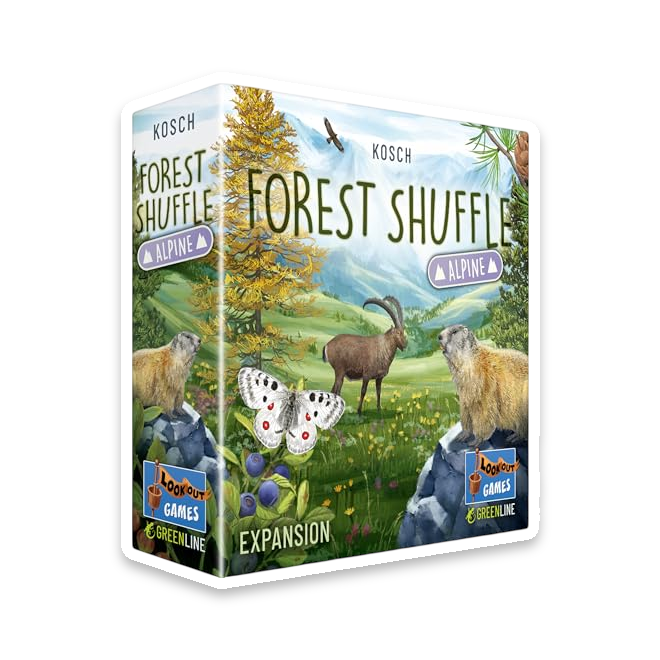 Forest Shuffle Alpin Board Game Expansion