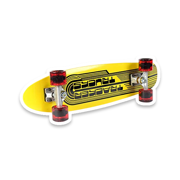 Cruiser Classic Wing Skateboard, 29" x 7.5"