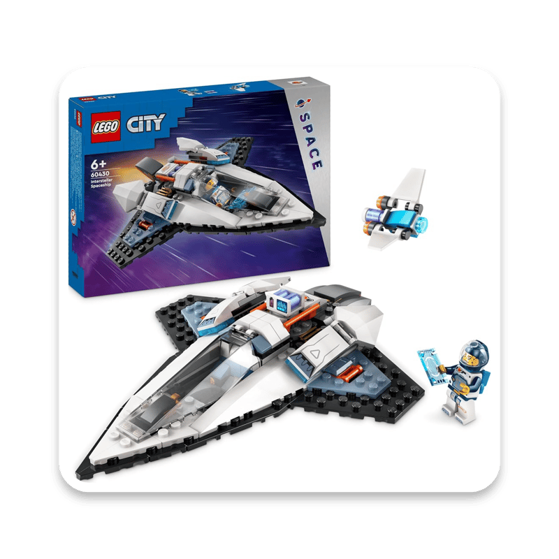 LEGO City Interstellar Spaceship Set with Astronaut Minifigure