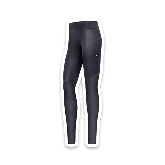 Gore Wear R3 Women's Windstopper Running Trousers - Black, Size 40